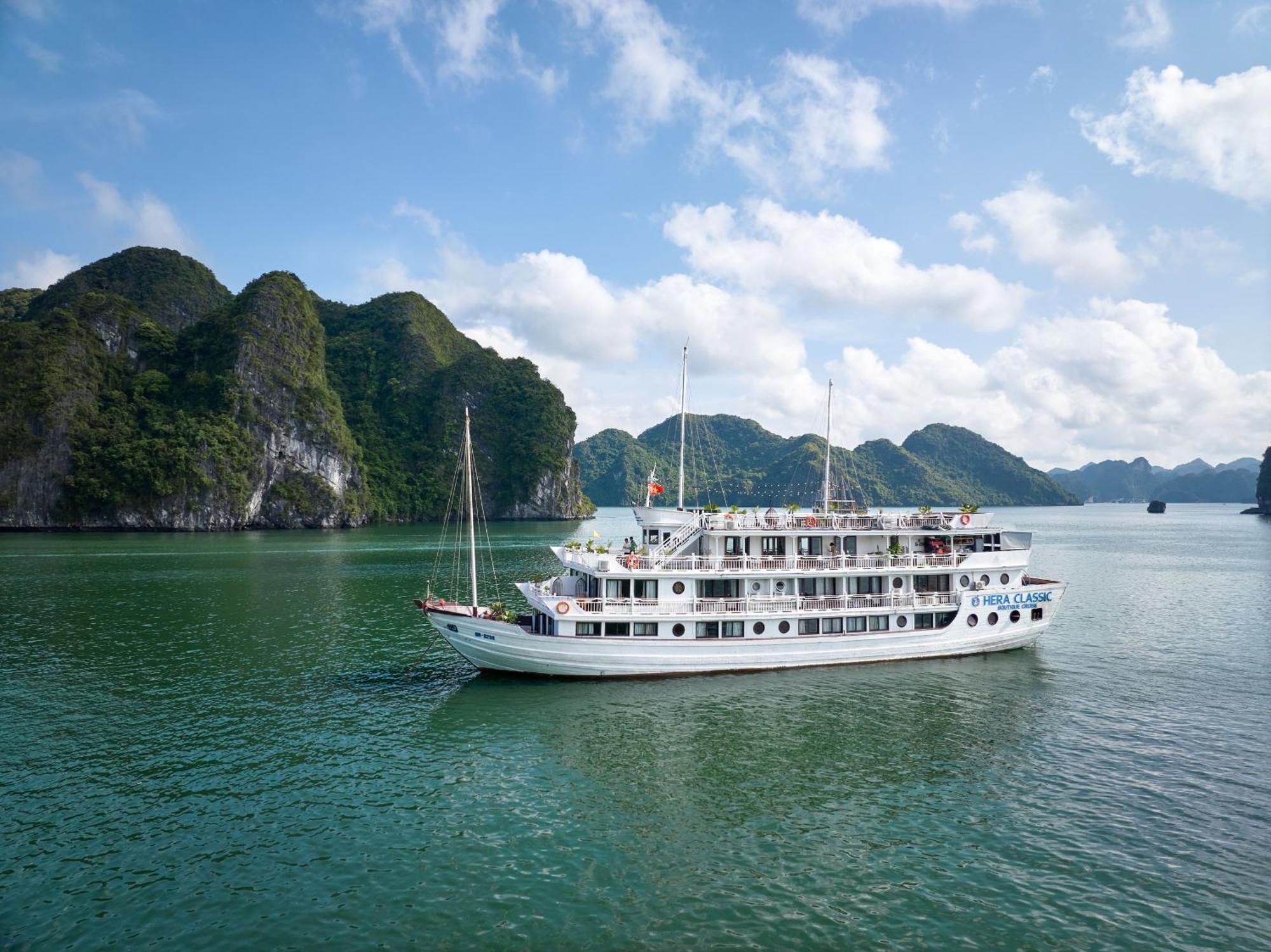 Hera Boutique Cruise Ha Long Bay Buitenkant foto